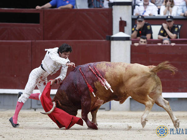 Un rayo detr�s de la espada