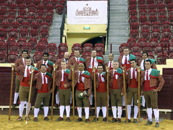 Grupo norteamericano en Lisboa