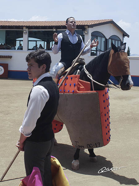 Mart�n Carrillo, muy devoto