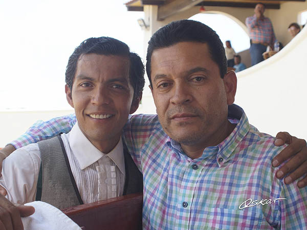 Juan Pablo Corona y el matador