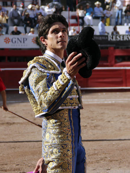 Recogiendo la ovaci�n