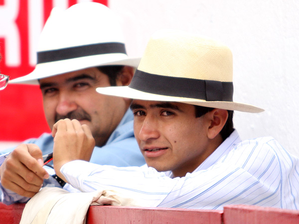 Joselito Adame con su padre