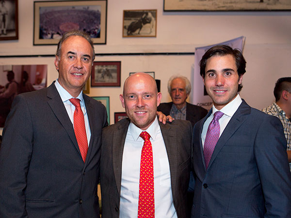 Juan Pedro, Alejandro y Mauricio