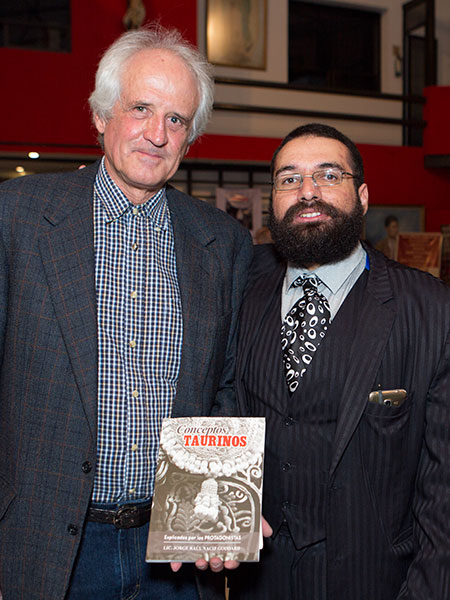 Con Salvador Sol�rzano