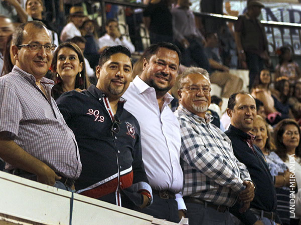 Luis Obreg�n en su palco