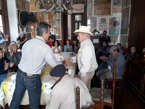 Bienvenida del ganadero