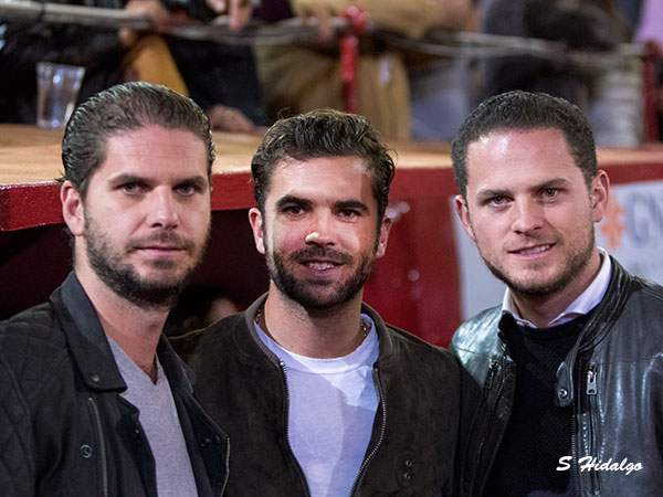 Javier, Jos� Juan y Fernando Sordo