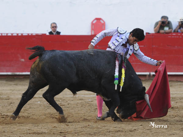 Con las yemas de los dedos
