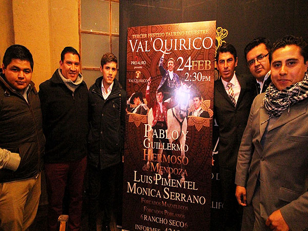 Con los Forcados Poblanos