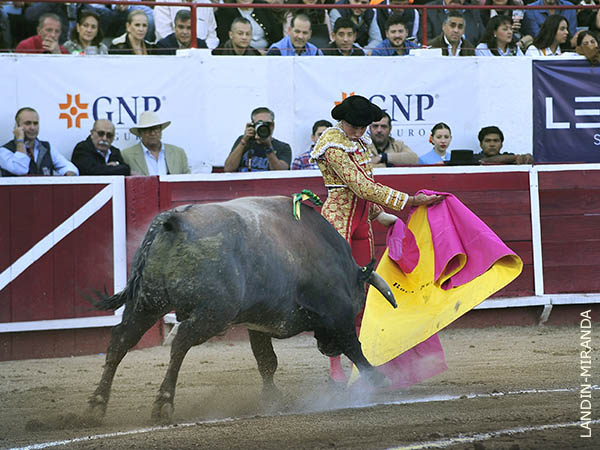 Roca Rey, con su primero