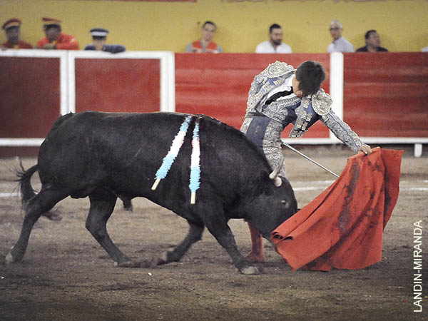 Extrajo muletazos de buena calidad