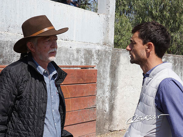 Con Javier Garfias Sitges