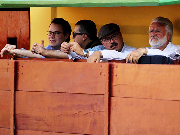 Burladero de ganaderos