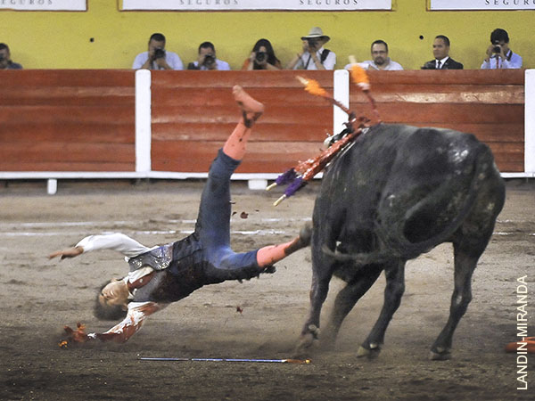 Azotado contra la arena