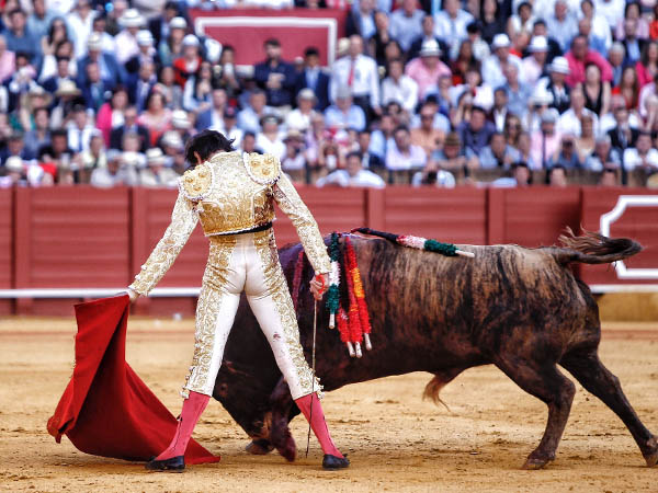 Pies clavados en la arena