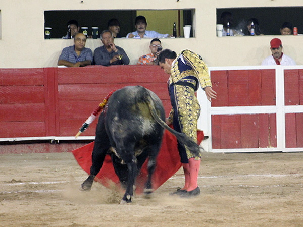 Lidiando a su primero