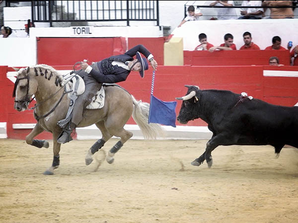Encelando con la banderola