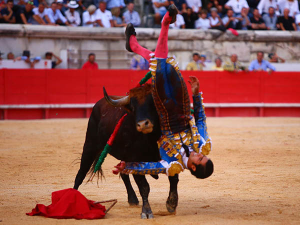 Prendido de la pierna derecha