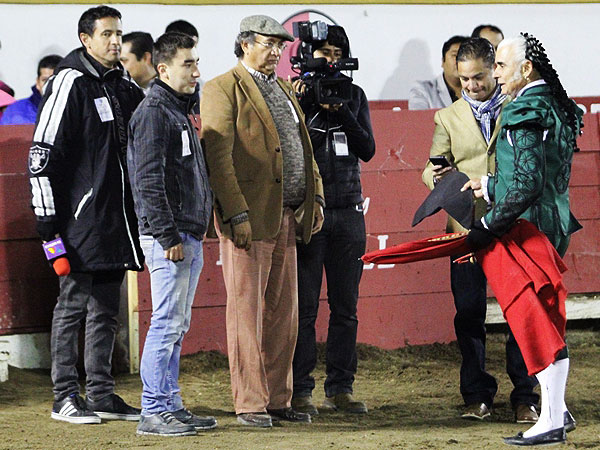 Brindis a los periodistas