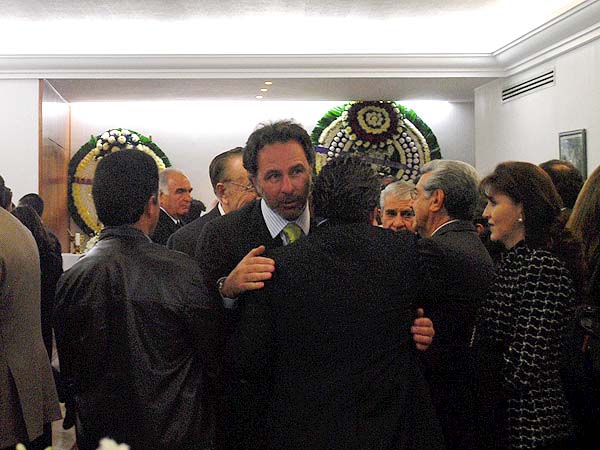 Muchos fueron a despedir a don Luis