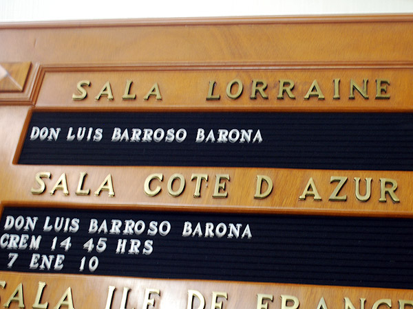 Fueron necesarias dos salas