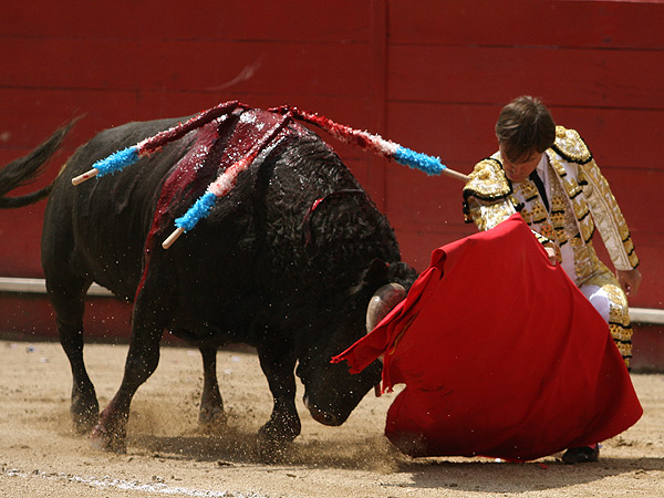 Dobl�ndose para someterlo