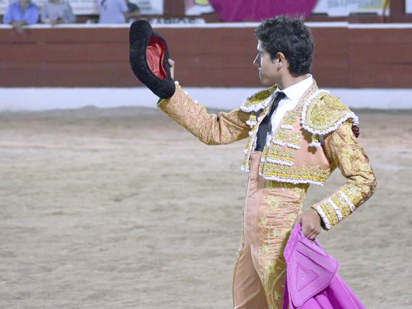 Recogiendo la ovaci�n