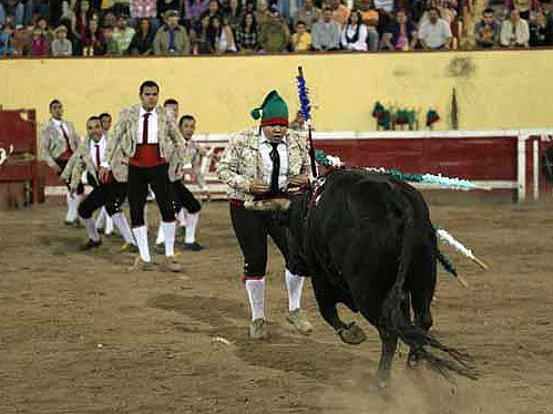 La pega de los Forcados Potosinos