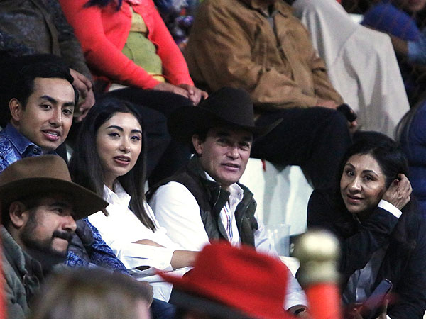 Rafael Ortega en familia