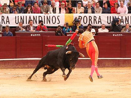 Portentoso banderillero