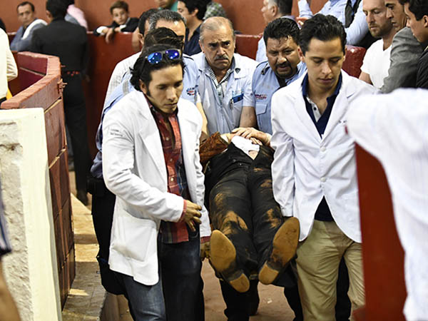 Maltrecho, a la enfermer�a