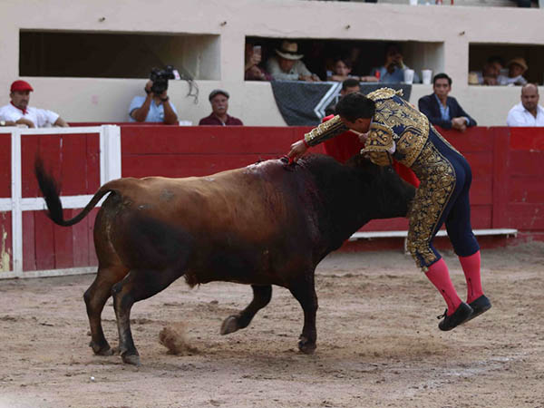 Fulminado por un rayo