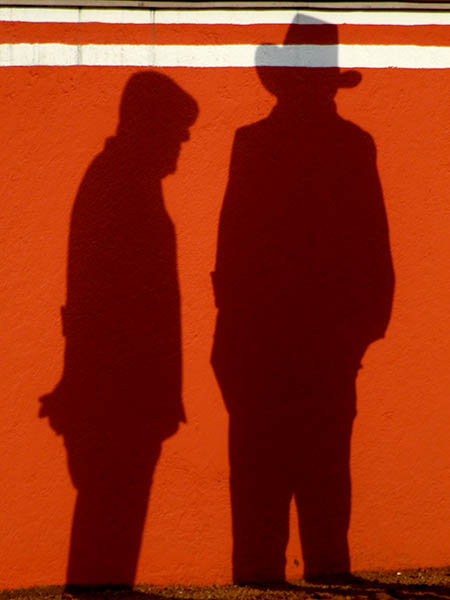 Sombras en rojo