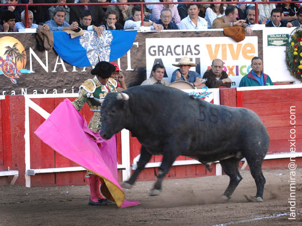 Ignacio Garibay con su segundo