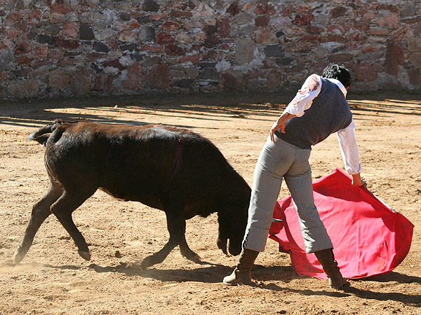 Oblig�ndola con la mano baja