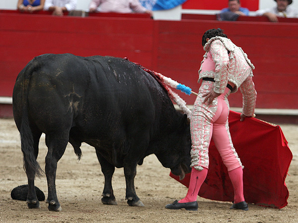 Aguantando el fren�n