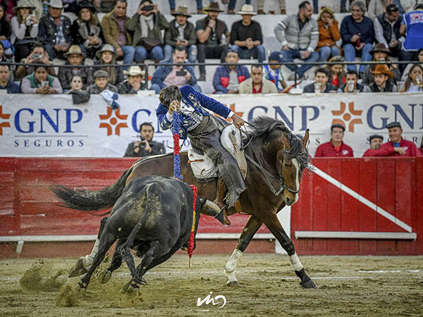 Oficiando, al estribo