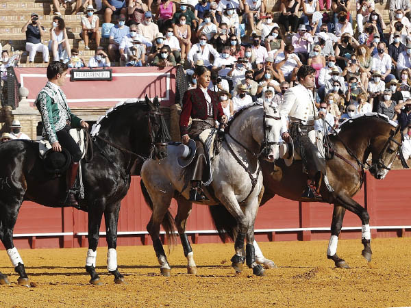 Tarde de rejones en Sevilla