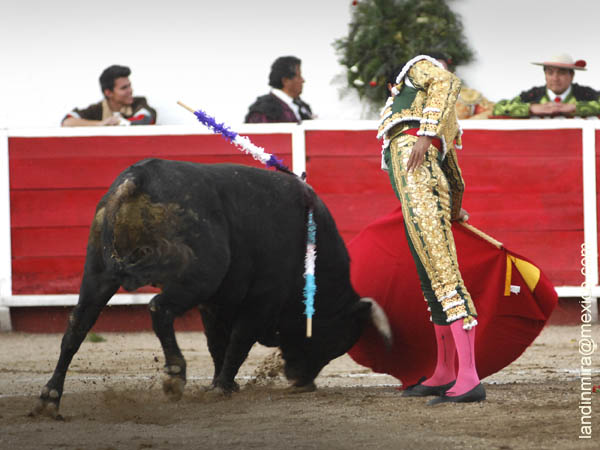 Garibay con la muleta