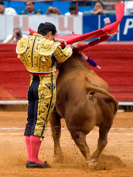 Sin moverse un cent�metro