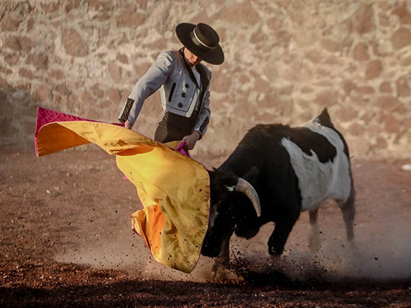 El capote de El Maletilla Arenas