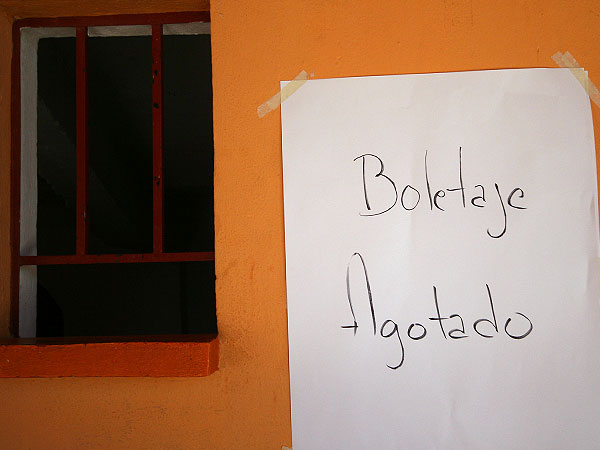 Se acabar�n los boletos