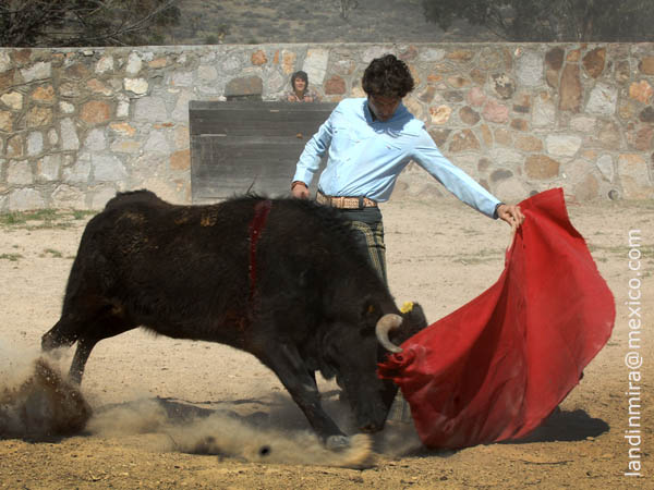 Probando el izquierdo