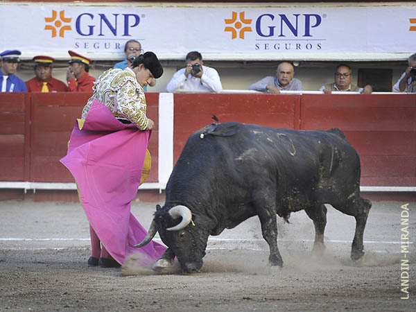 Miguel Aguilar, con su primero