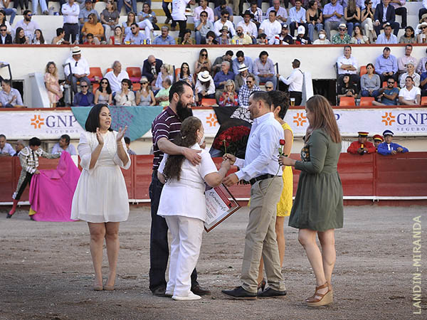 Homenaje a la enfermera Conchita