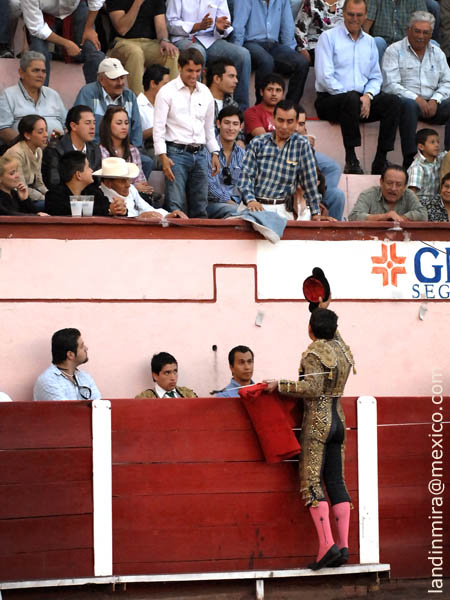 Brindis a Fabi�n Barba