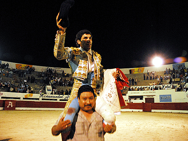 V�ctor Mora disfrutando el �xito