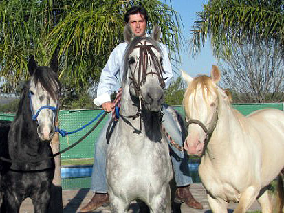 Jos� y sus cabalgaduras