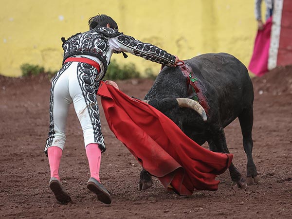 Fulminado por un rayo