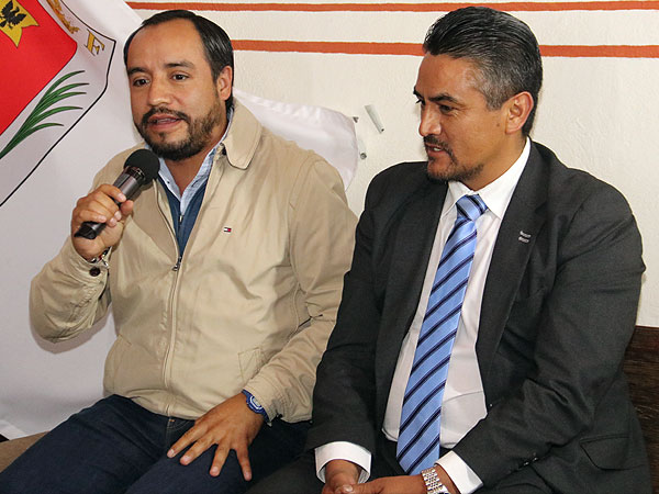 El alcalde Badillo y El Pausao